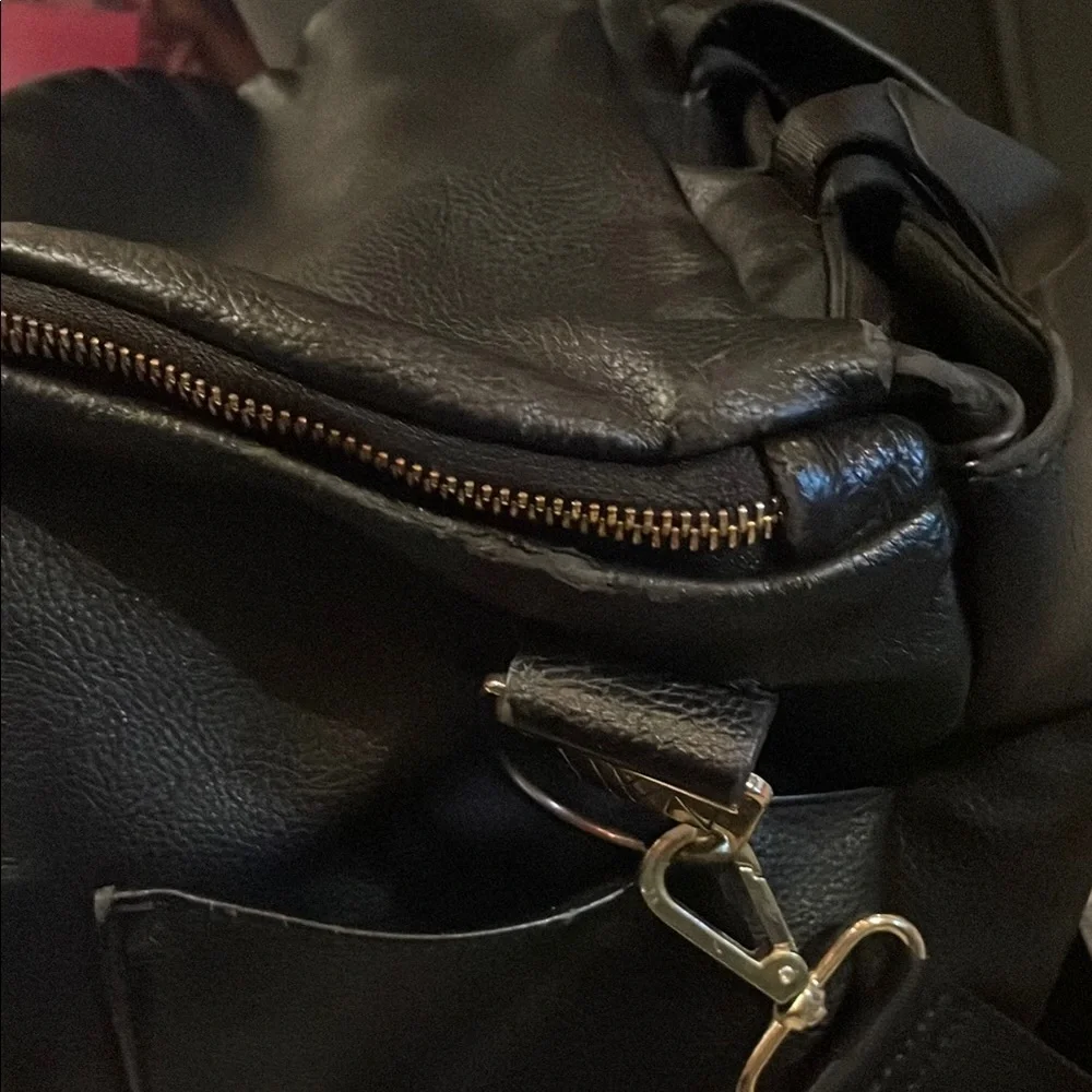 Fawn Design Black Diaper Bag